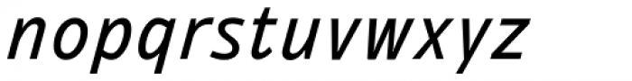 Ambiguity Thrift Italic Font LOWERCASE