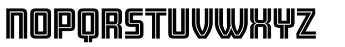Amboy Std Inline Font LOWERCASE