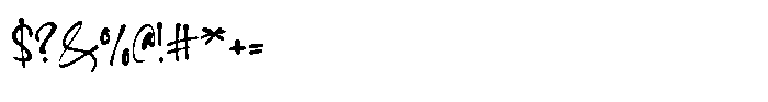 Ambrolite Font OTHER CHARS