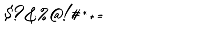 Ambrosany Font OTHER CHARS