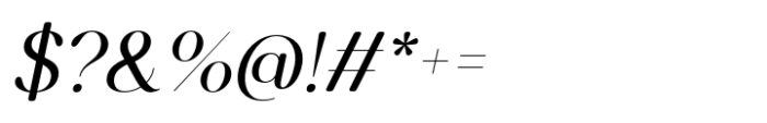 Ameda Rounded Italic Font OTHER CHARS