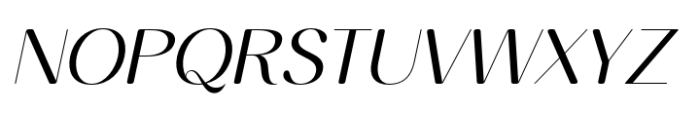 Ameda Rounded Italic Font UPPERCASE