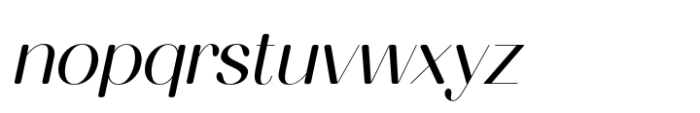 Ameda Rounded Italic Font LOWERCASE