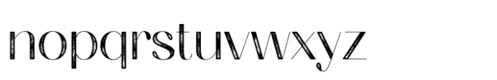 Ameda Stamp Font LOWERCASE