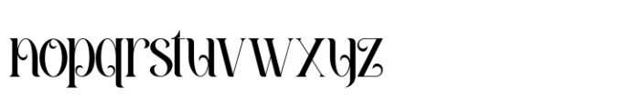 Amegap Regular Font LOWERCASE