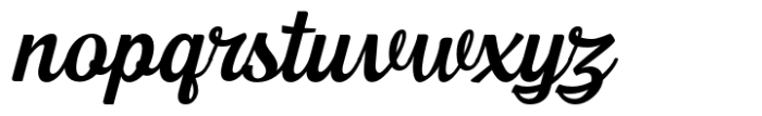 Ameira Font LOWERCASE