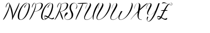 Amelanda Regular Font UPPERCASE
