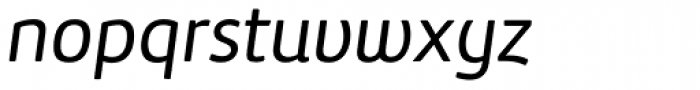 Amelia Rounded Regular Italic Font LOWERCASE