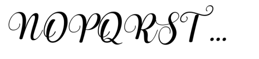 Ameliora Italic Font UPPERCASE