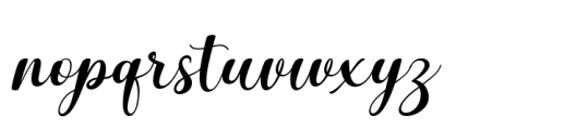 Ameliora Italic Font LOWERCASE