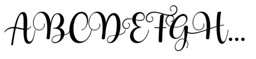 Ameliora Regular Font UPPERCASE