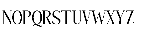 Amelissa Partis Font LOWERCASE