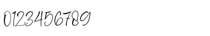 Amellisa Ink Regular Font OTHER CHARS