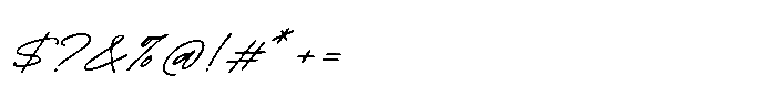 Amely Shine Font OTHER CHARS