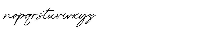 Amely Shine Font LOWERCASE