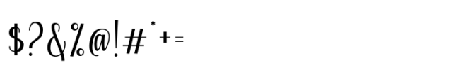 Amelya Font OTHER CHARS