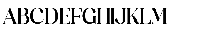 America Nights Regular Font UPPERCASE