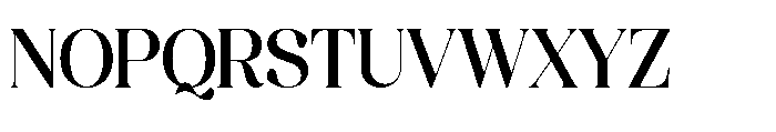 America Nights Regular Font UPPERCASE