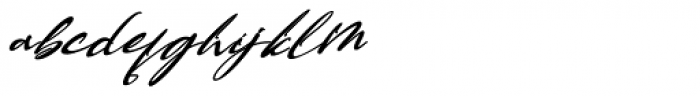 American Bulldog Italic Font LOWERCASE