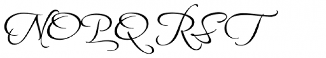 American Calligraphic Alternates Font UPPERCASE