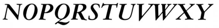 American Garamond Bold Italic Font UPPERCASE