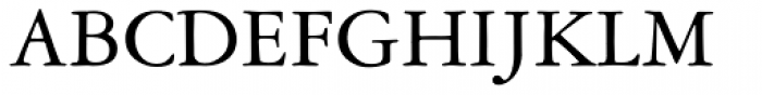 American Garamond Font UPPERCASE