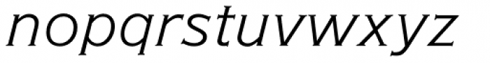 American Gothic URW Light Italic Font LOWERCASE