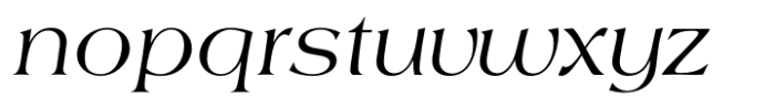 Americana Std Regular Italic Font LOWERCASE