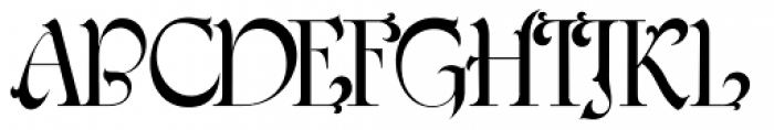 Amerigraf Font UPPERCASE