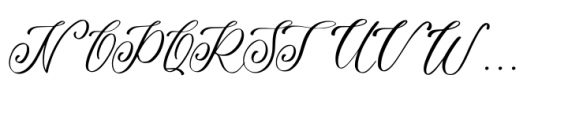 Amerliosa Regular Font UPPERCASE