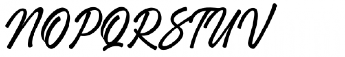 Amertha Regular Font UPPERCASE