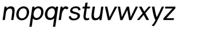 Amescote Italic Font LOWERCASE