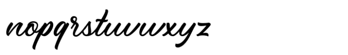 Ameyasi Font LOWERCASE
