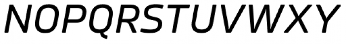 Amfibia Regular Expanded Italic Font UPPERCASE