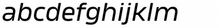 Amfibia Regular Expanded Italic Font LOWERCASE