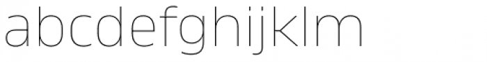Amfibia Ultra Thin Expanded Font LOWERCASE
