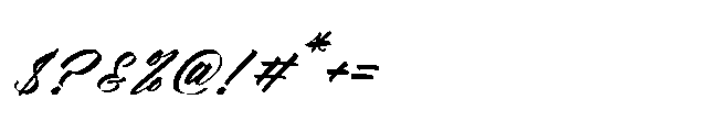Amigdal Font Italic Font OTHER CHARS