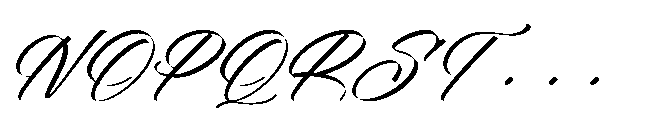 Amigdal Font Italic Font UPPERCASE