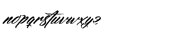 Amigdal Font Italic Font LOWERCASE