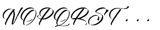 Amigdal Font Regular Font UPPERCASE