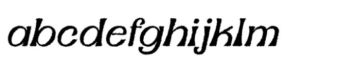 Amigie Rough Italic FONT