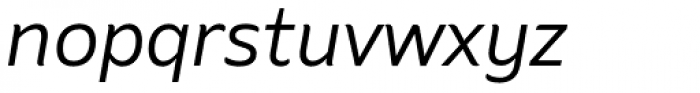 Amino Italic Font LOWERCASE
