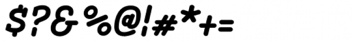 Aminta Bold Italic Font OTHER CHARS