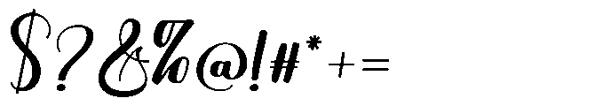 Amisha Font OTHER CHARS