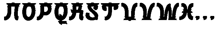 Amitsuya Regular Font UPPERCASE