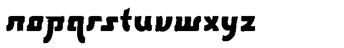 Amitsuya Regular Font LOWERCASE