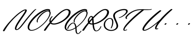 Amlerish Stagnate Italic Font UPPERCASE