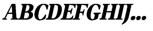 Amnesist Black Expanded Italic Font UPPERCASE