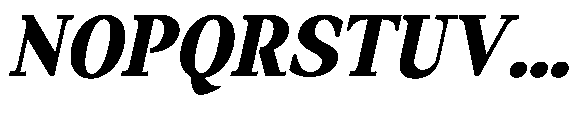 Amnesist Black Expanded Italic Font UPPERCASE