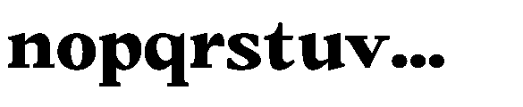 Amnesist Black Semi Expanded Font LOWERCASE